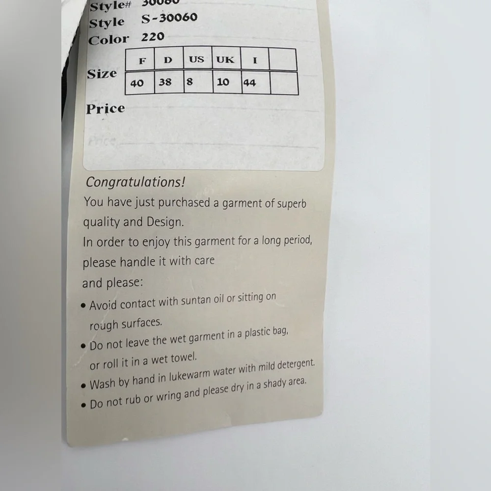 DIVA DESIGNED BY NETTA P. ONE PIECE SWIM SUIT - Picture 3 of 8